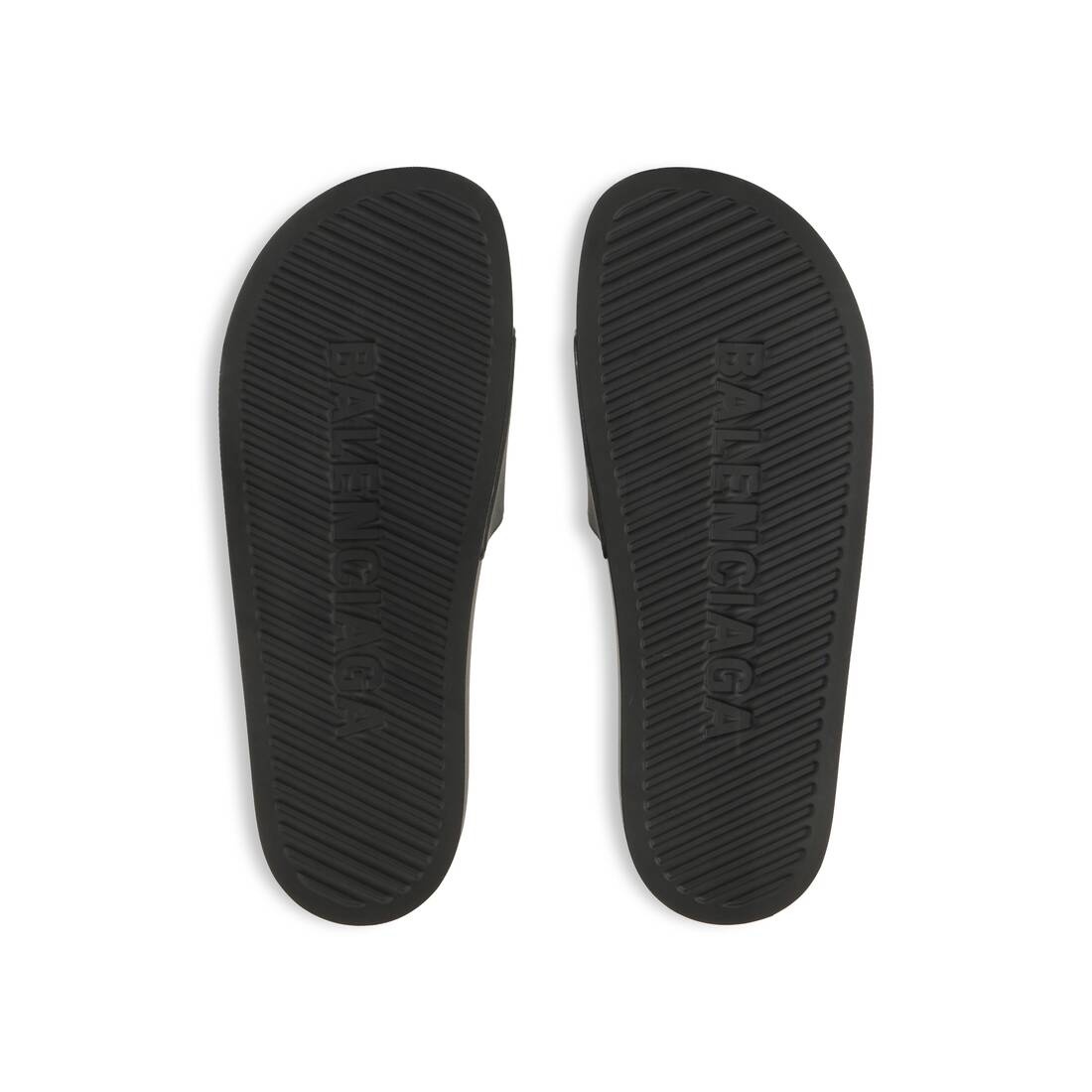 Men's Pool Slide Sandal  in Black - 7