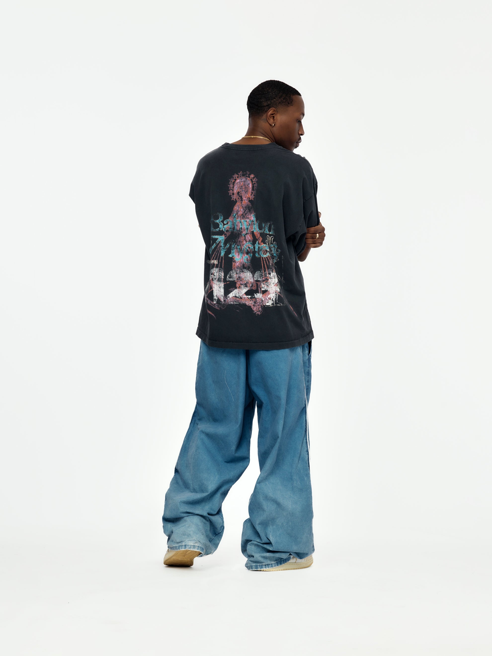 BABYLON MYSTERY CVA SS TEE (VINTAGE BLACK) - 5
