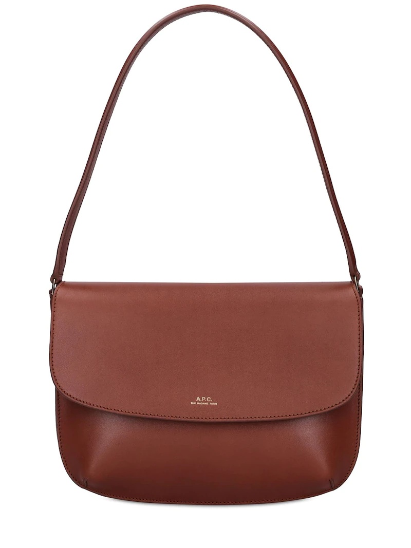 SARAH LEATHER SHOULDER BAG - 1