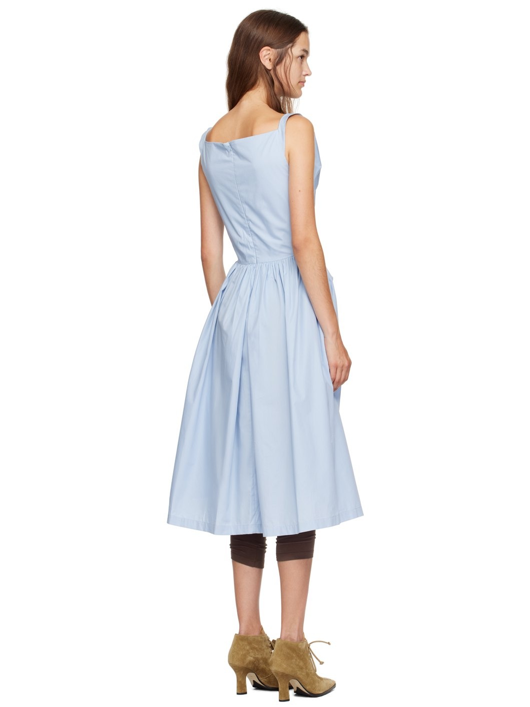 Blue Sunday Midi Dress - 3