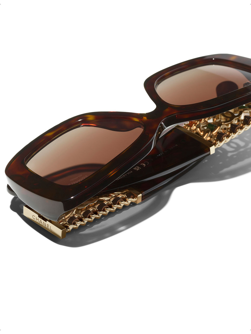 CH5535Q Square-Frame Acetate Sunglasses - 4