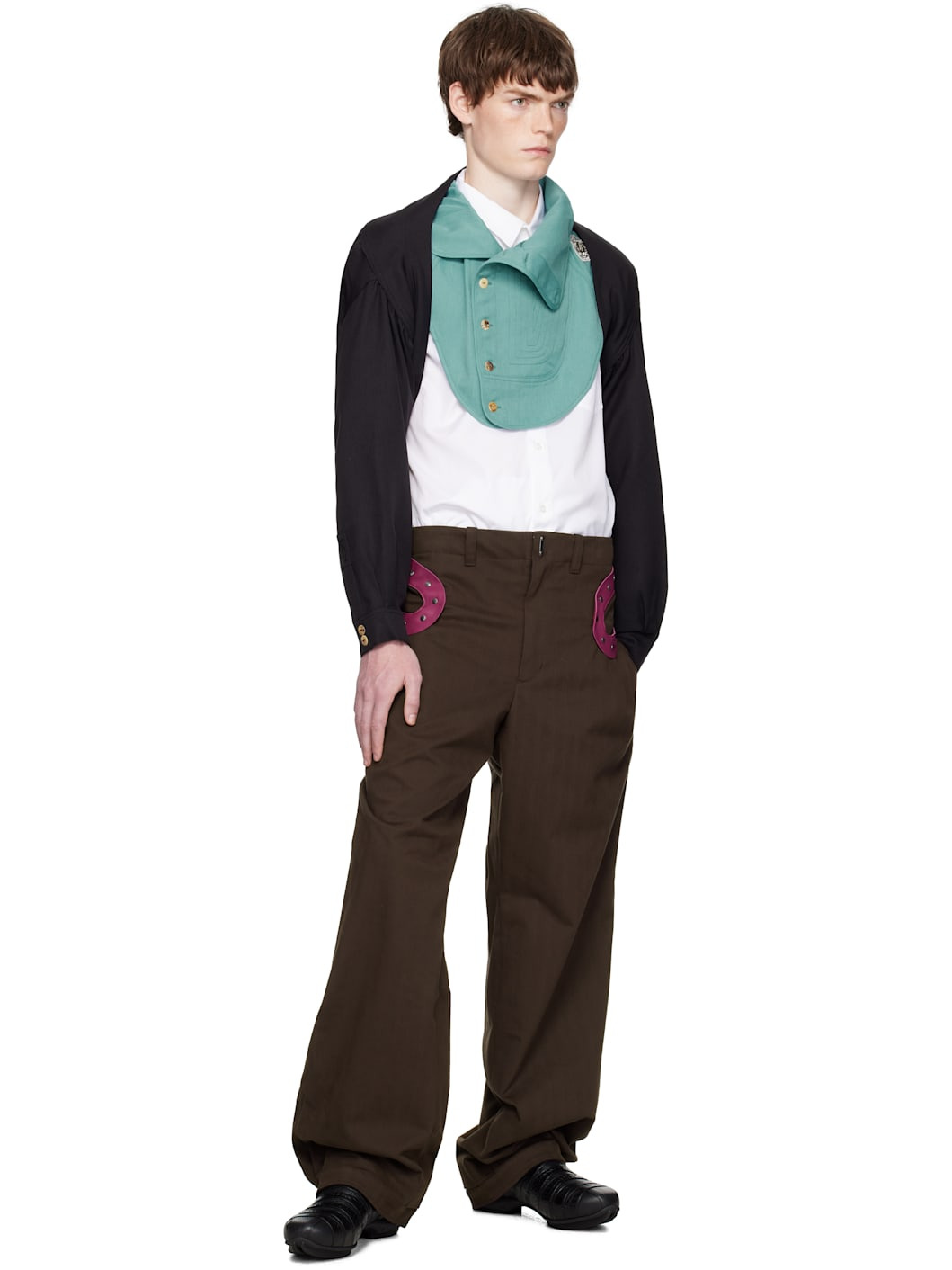 Brown Fitz Trousers - 4