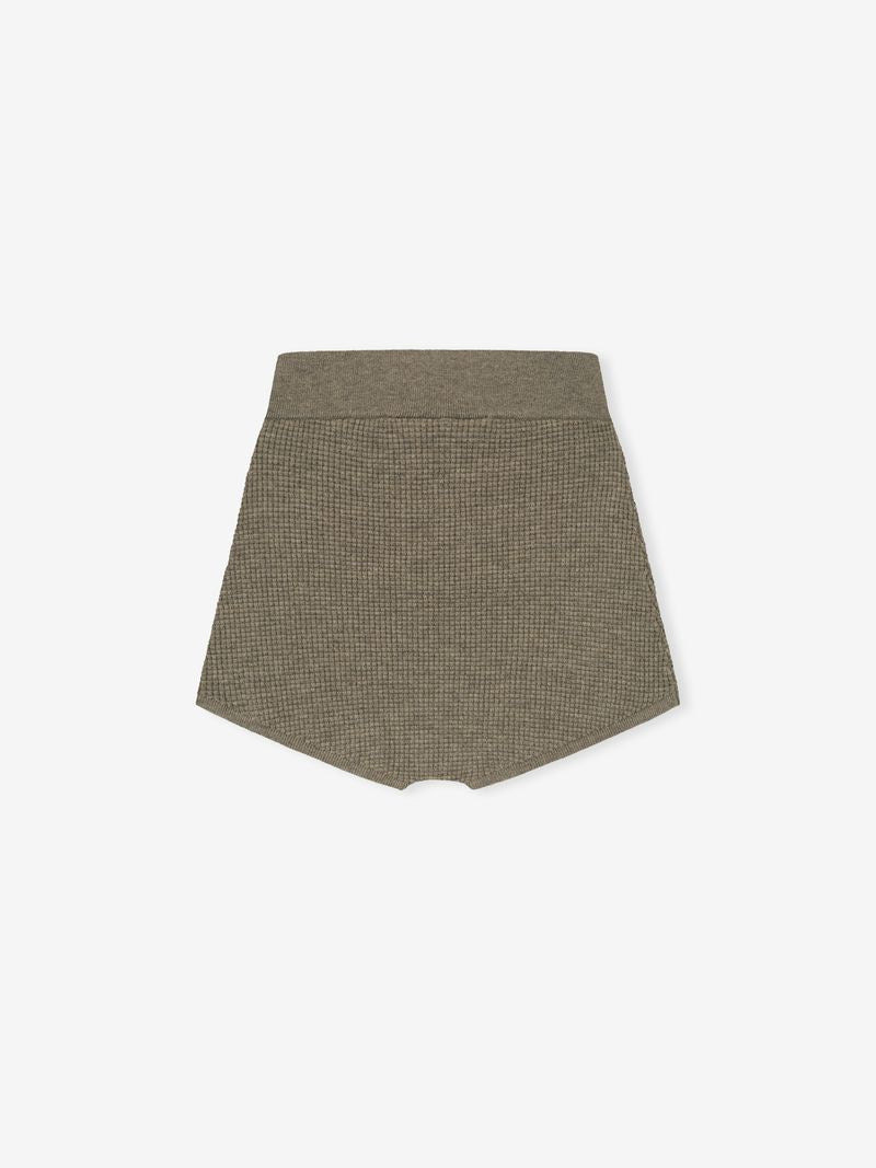 Womens Waffle Boy Short 2