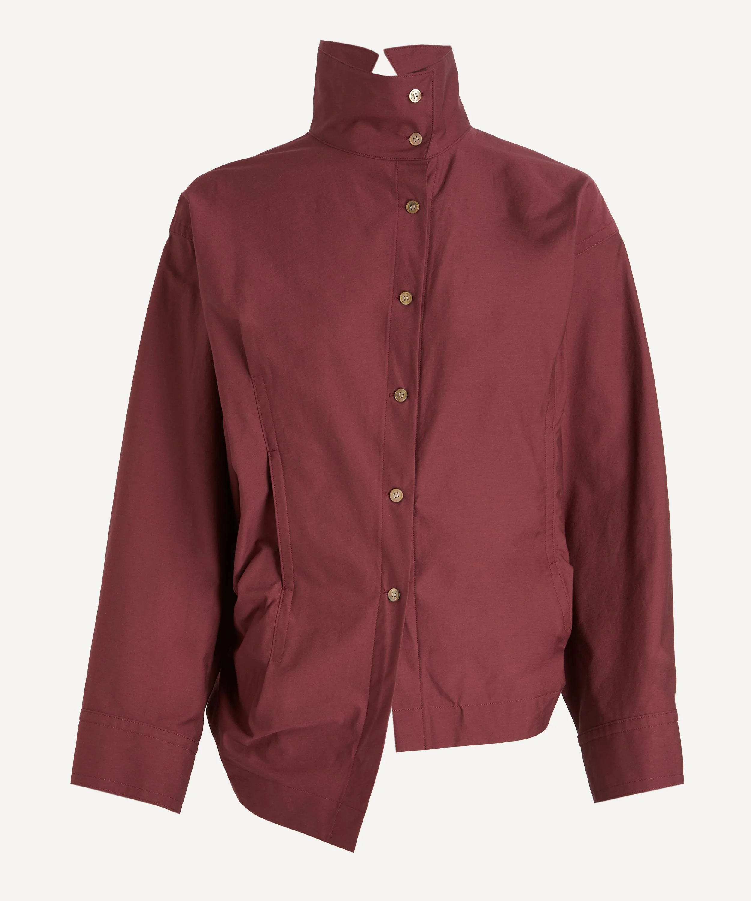 TWISTED DRAPE Shirt - 1