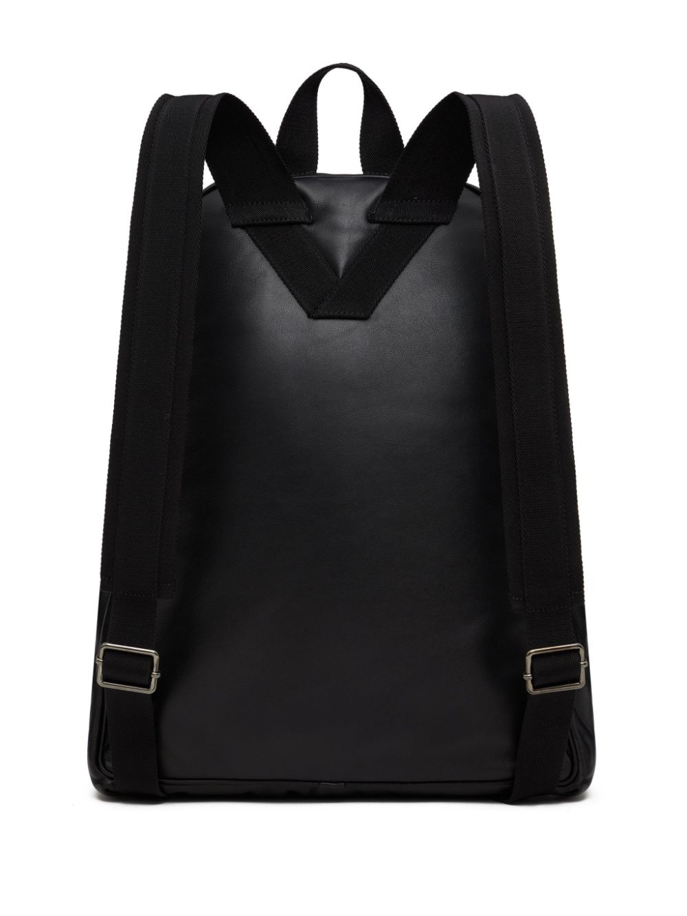 VLogo Signature leather backpack - 3