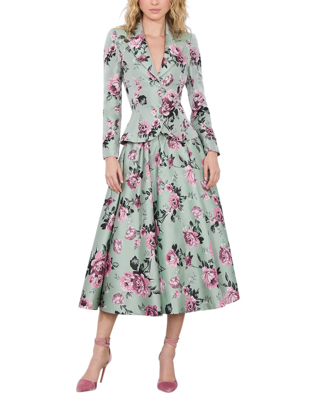 alice + olivia Iana Sculpted Blazer - 3