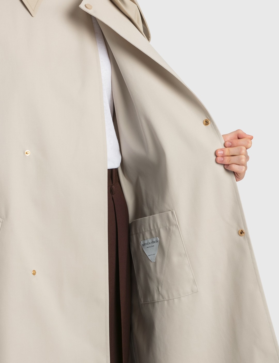 double layer trench coat - 6