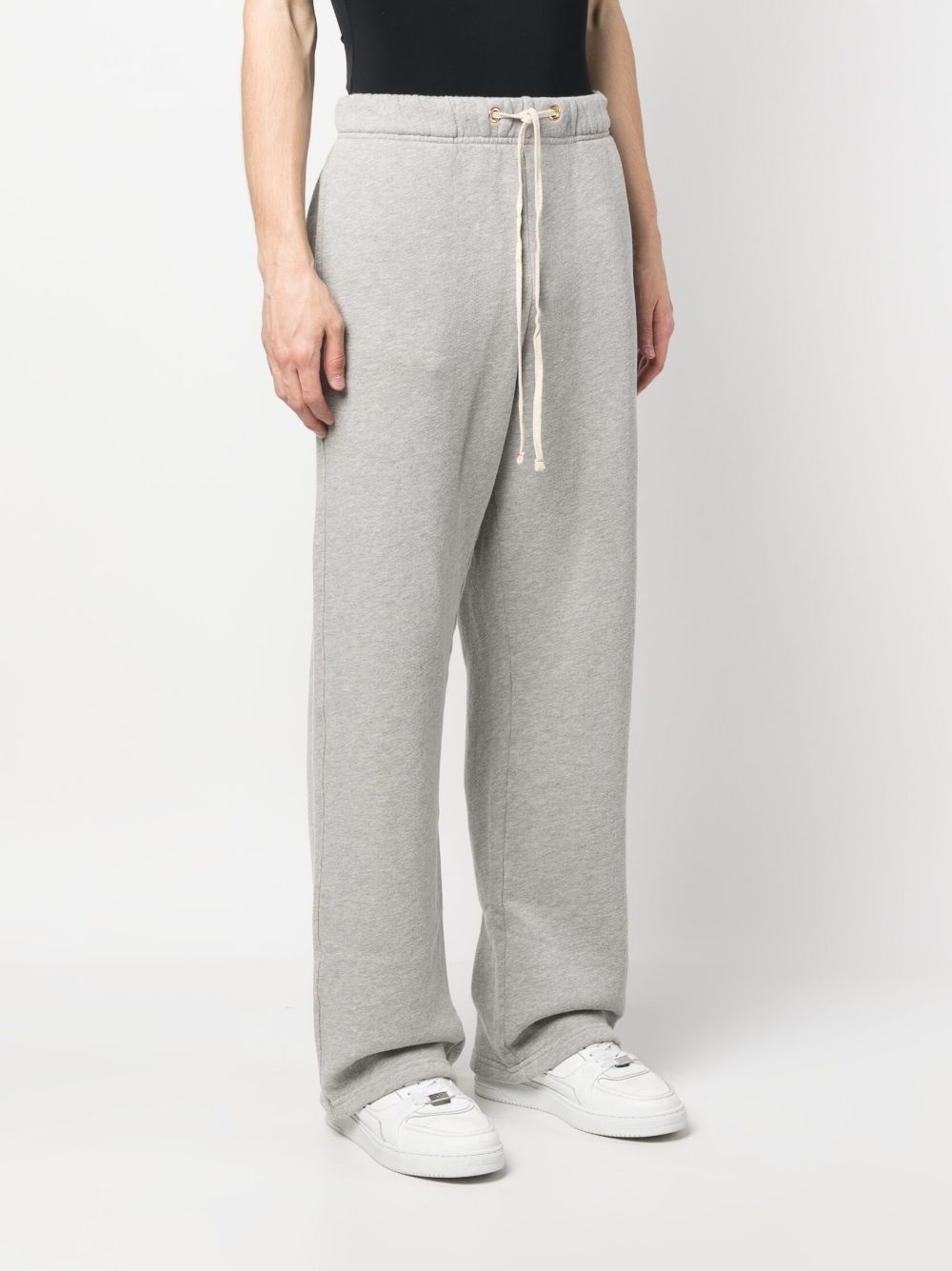 drawstring-fastening waist trousers - 3