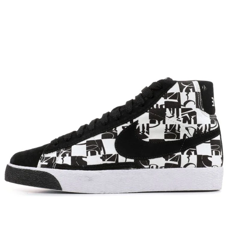 Nike x Stussy x Neighborhood Blazer High Premium Tz 'Black White' 332286-101 - 1