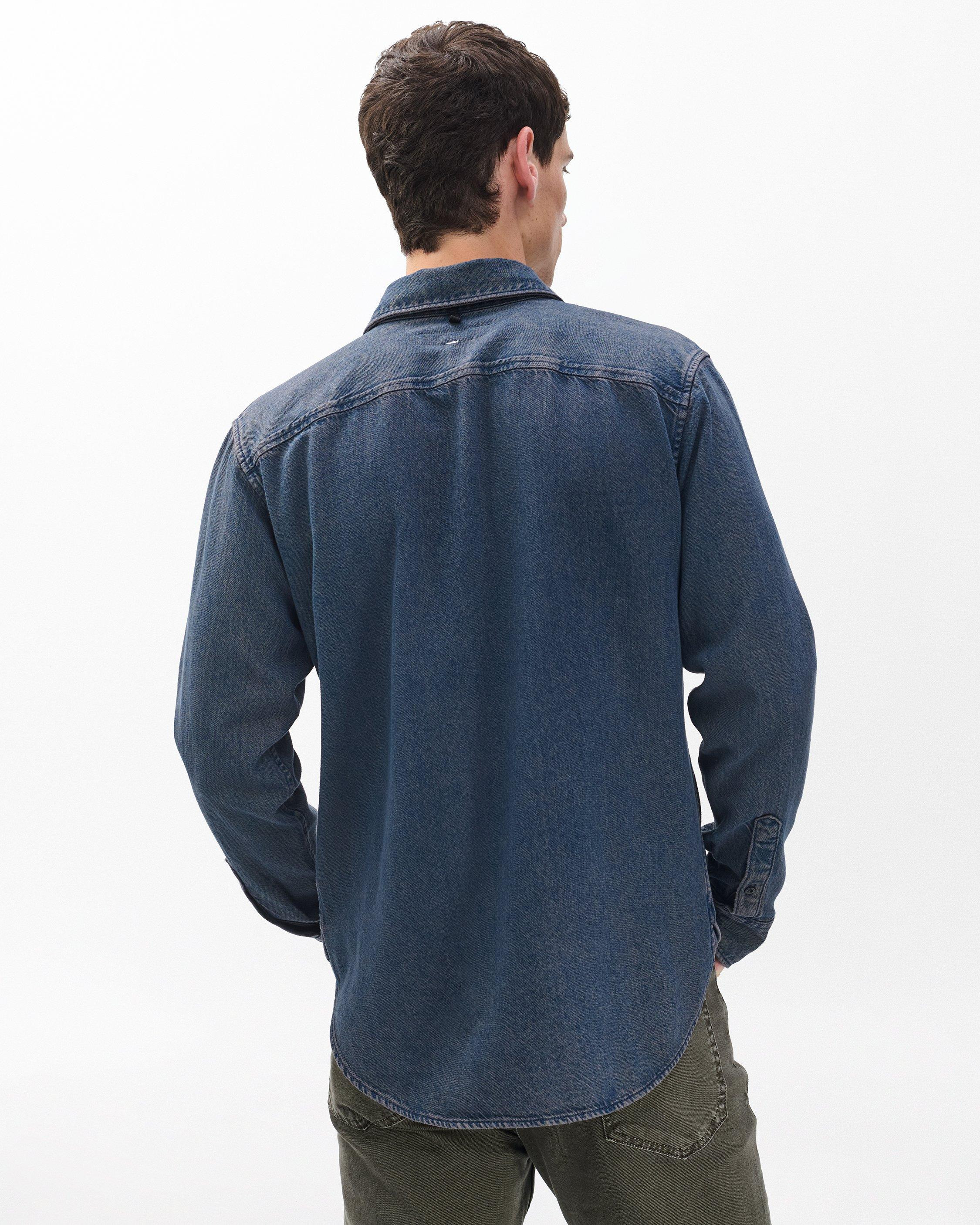 Jack Infuse Denim Shirt
Ultra Featherweight in Infuse Graphite Indigo - 6