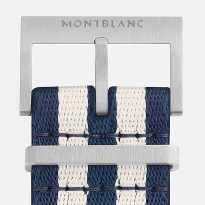 Montblanc Blue & White Nylon Strap outlook