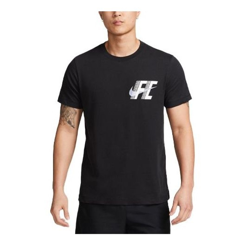 Nike F.C. 말리 피트 축구 티셔츠 '블랙' FD0040-010 - 1