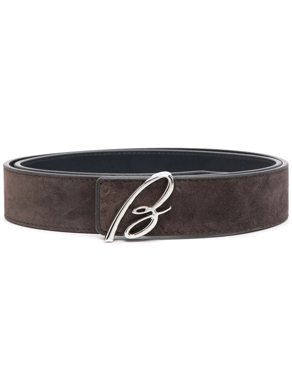 logo buckle belt - 1