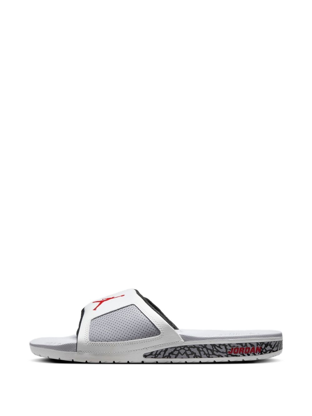 Air Jordan Hydro 3 Retro "White Cement" slides - 5