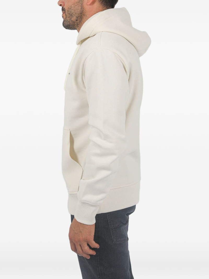 NN07 logo-print hoodie outlook