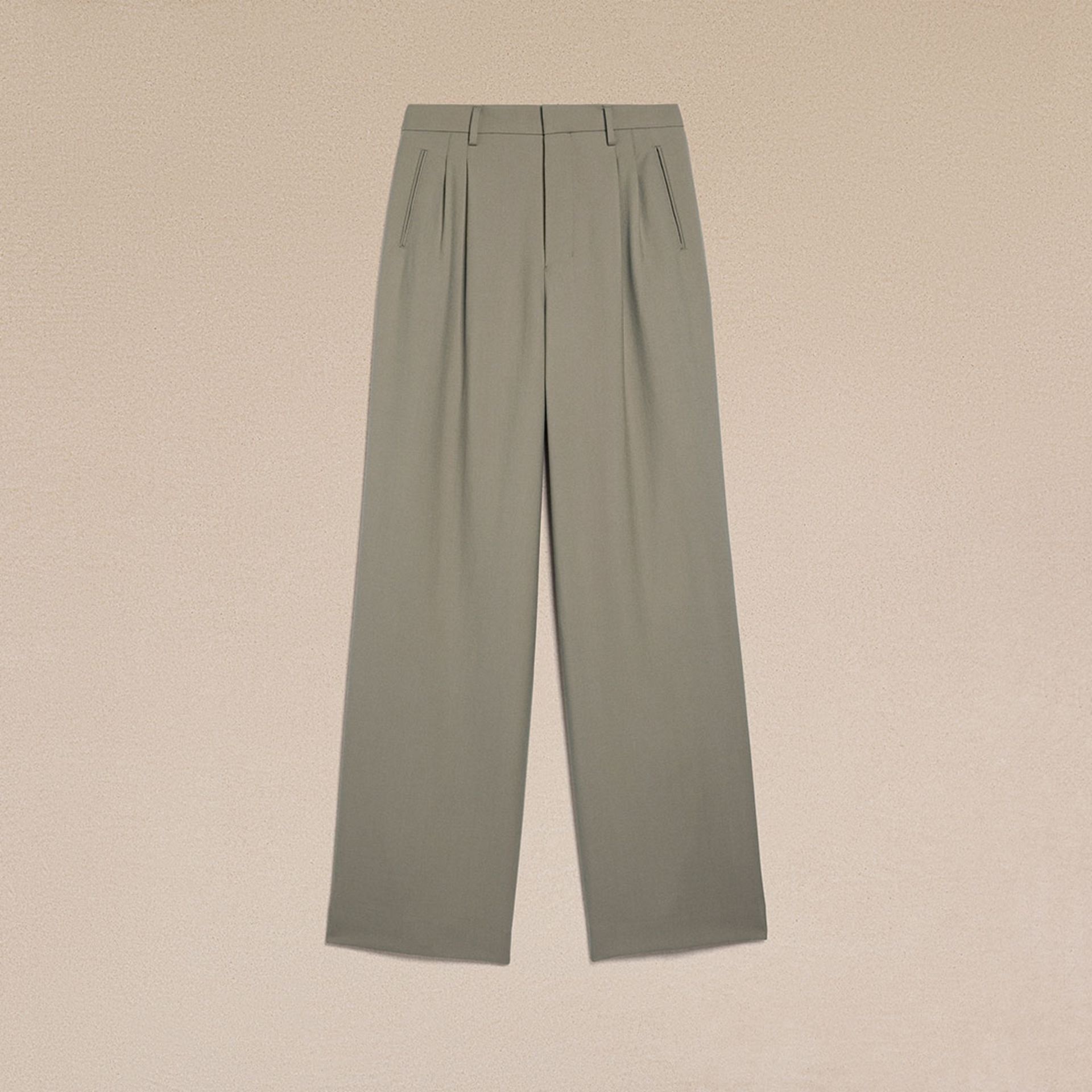 Straight Fit Trousers - 2