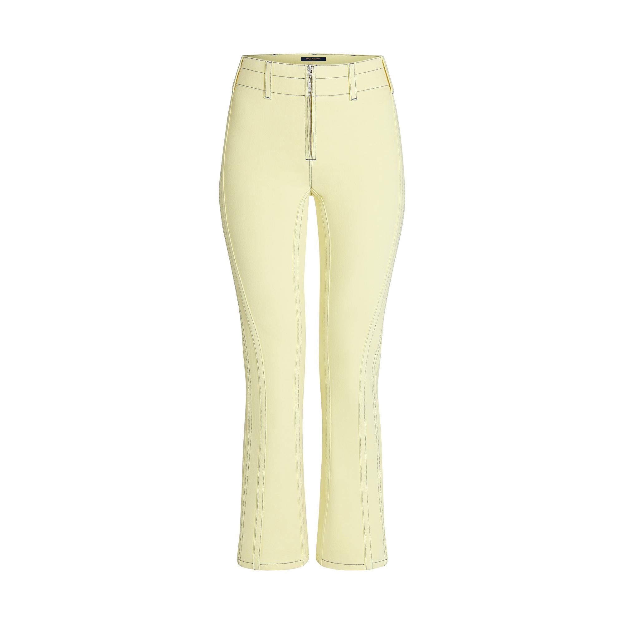 Structured Washed Denim Jeans - 1