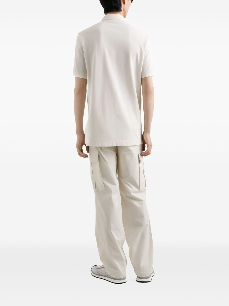 logo-embroidered polo shirt 3