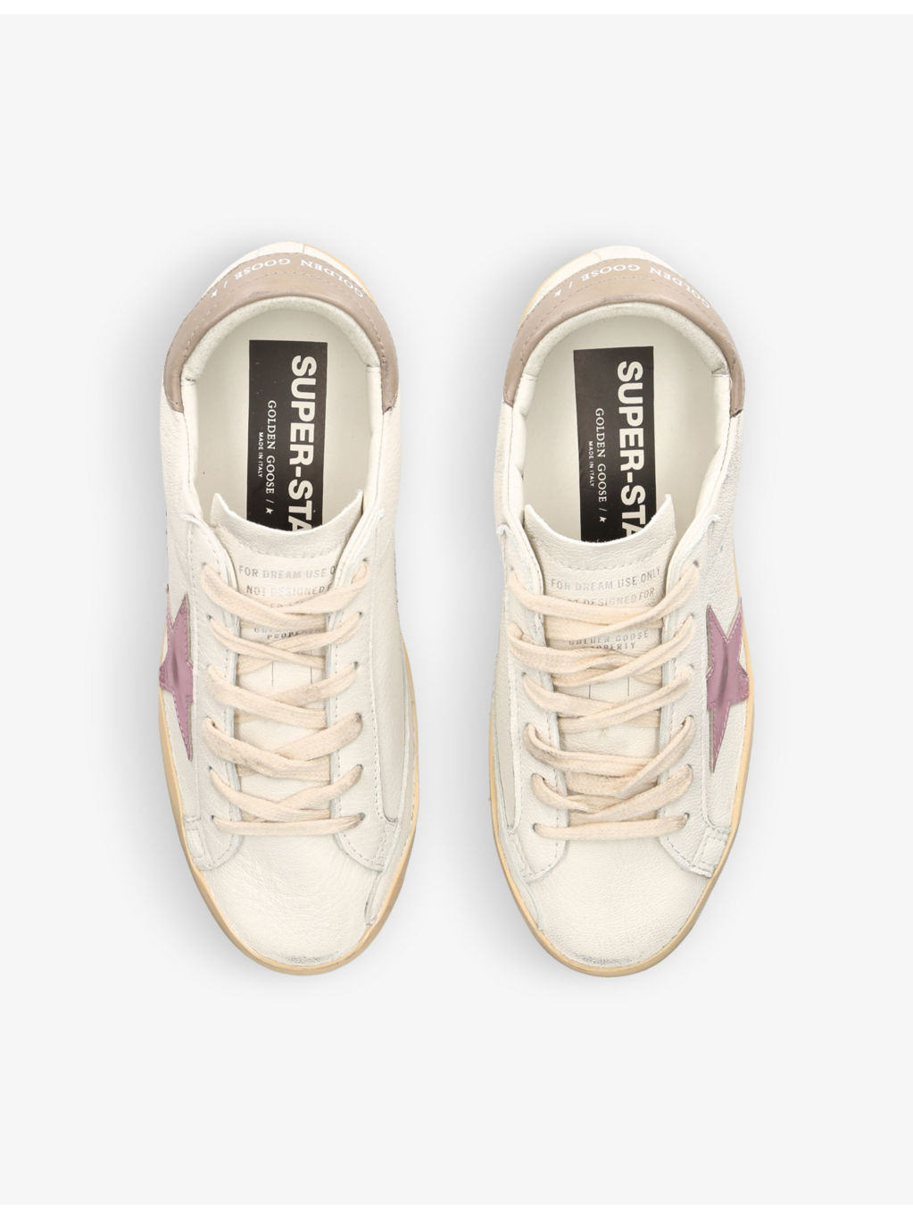 Women's Super-Star leather low-top trainers - 2