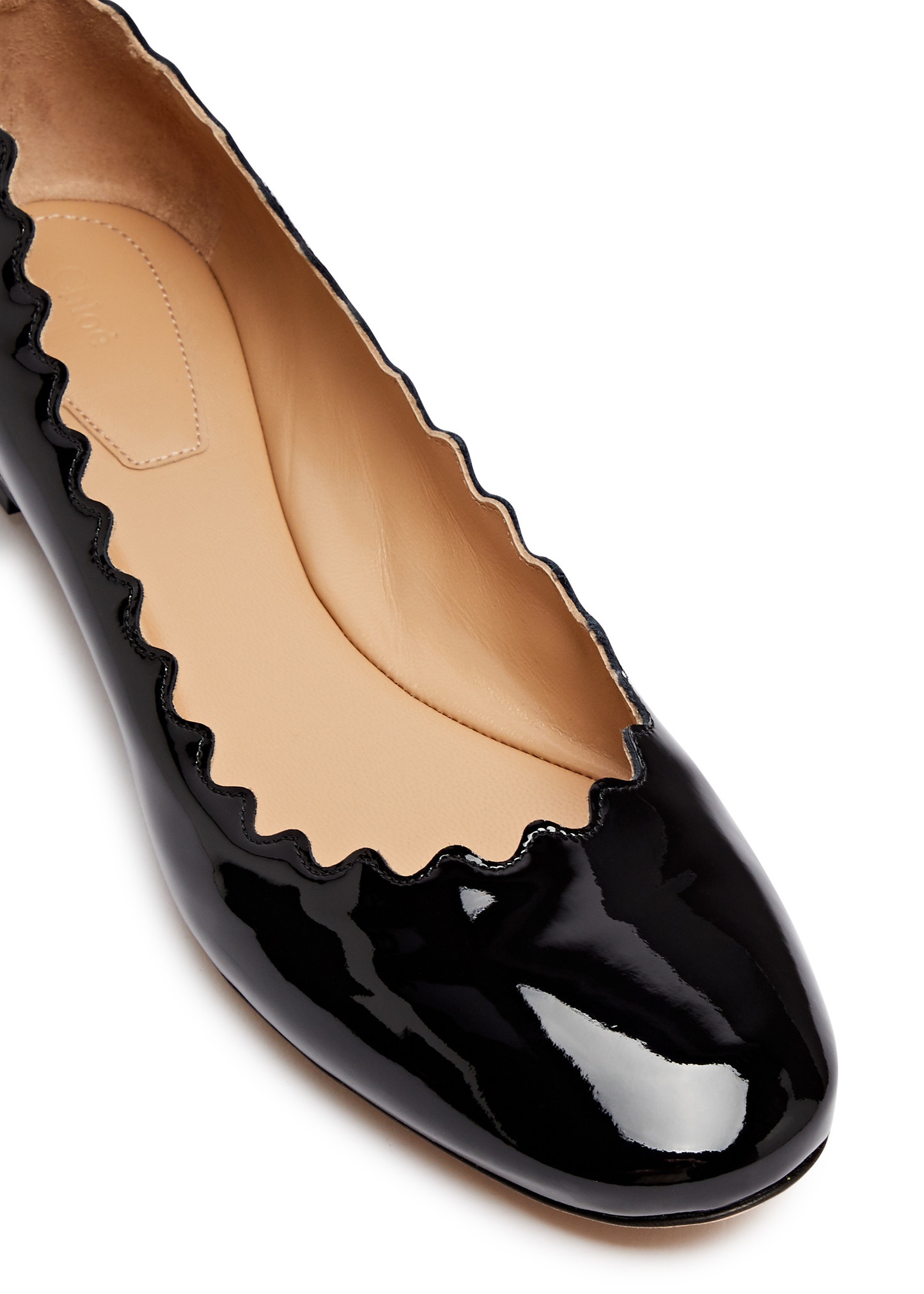 Lauren patent leather ballet flats - 4
