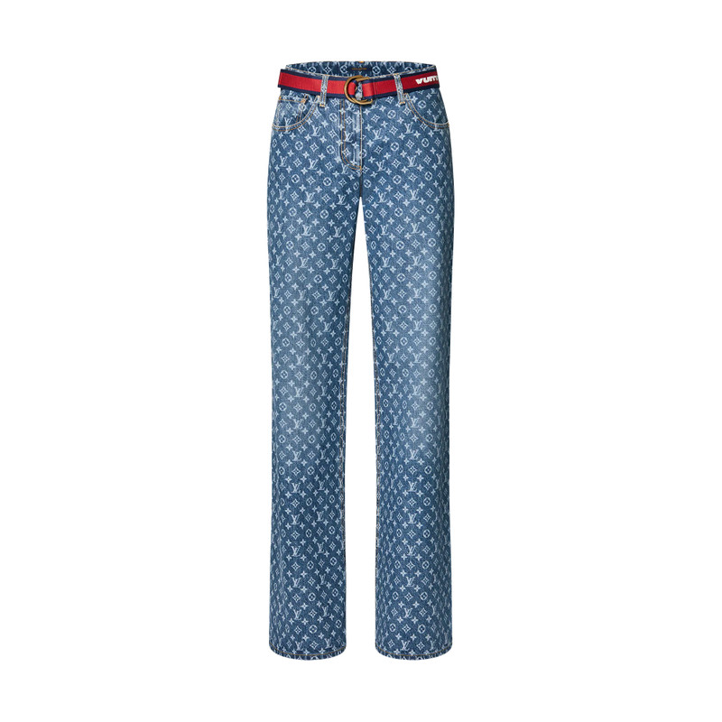 LV x AC Monogram Jeans 1