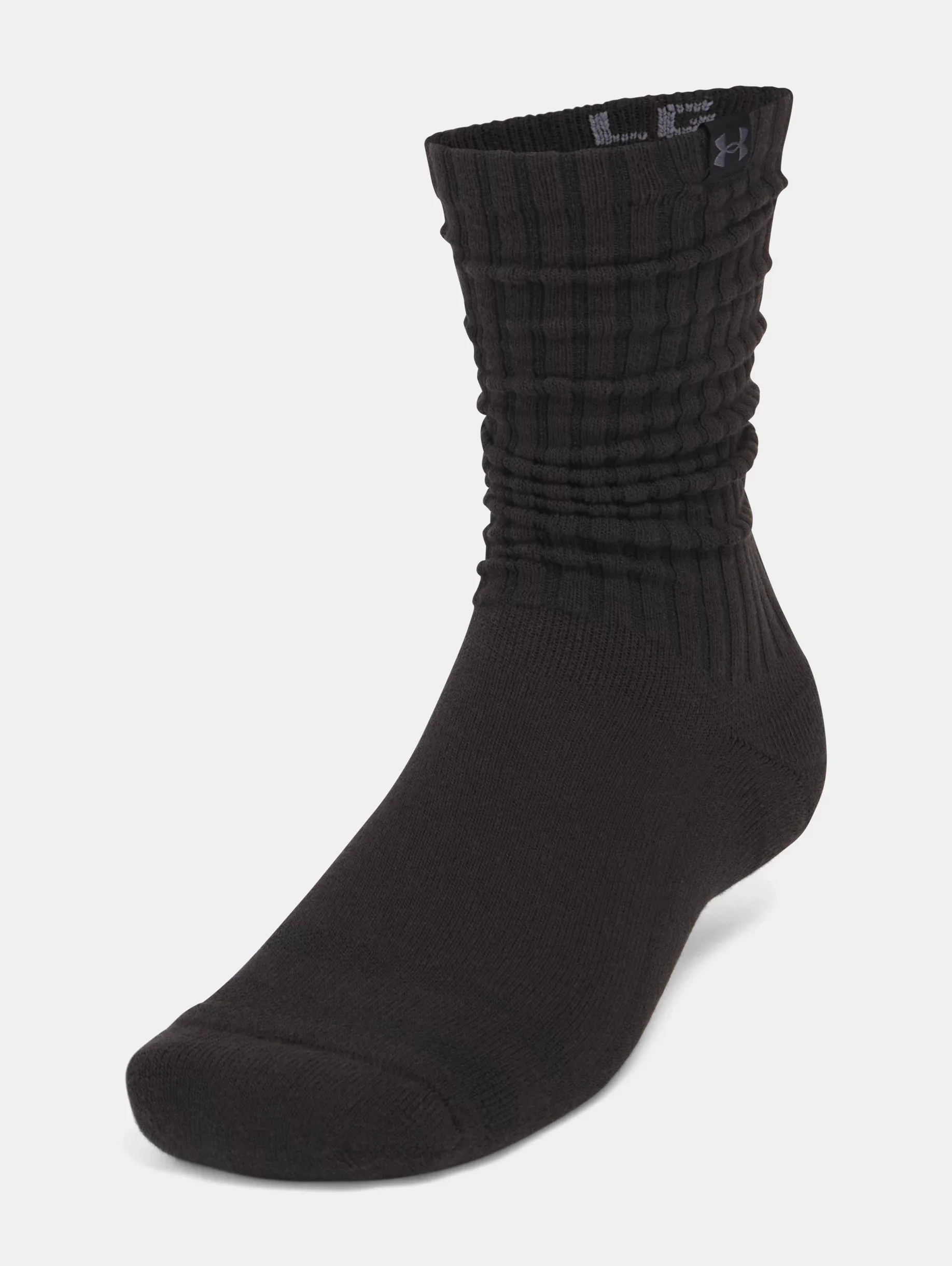 Unisex UA Sportstyle Cotton Scrunch 2-Pack Crew Socks - 1