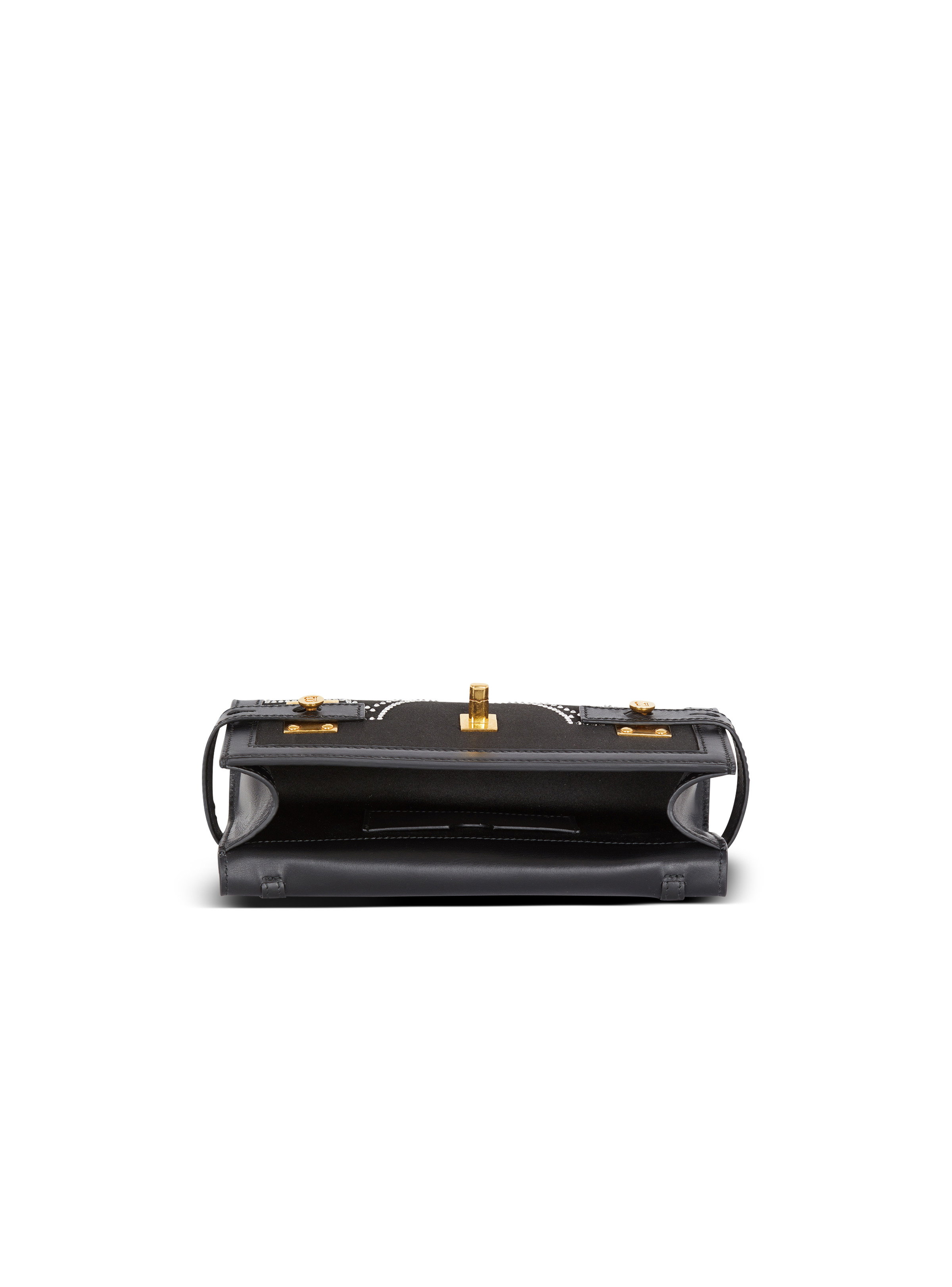 B-Buzz Pouch 23 satin and crystals clutch - 6