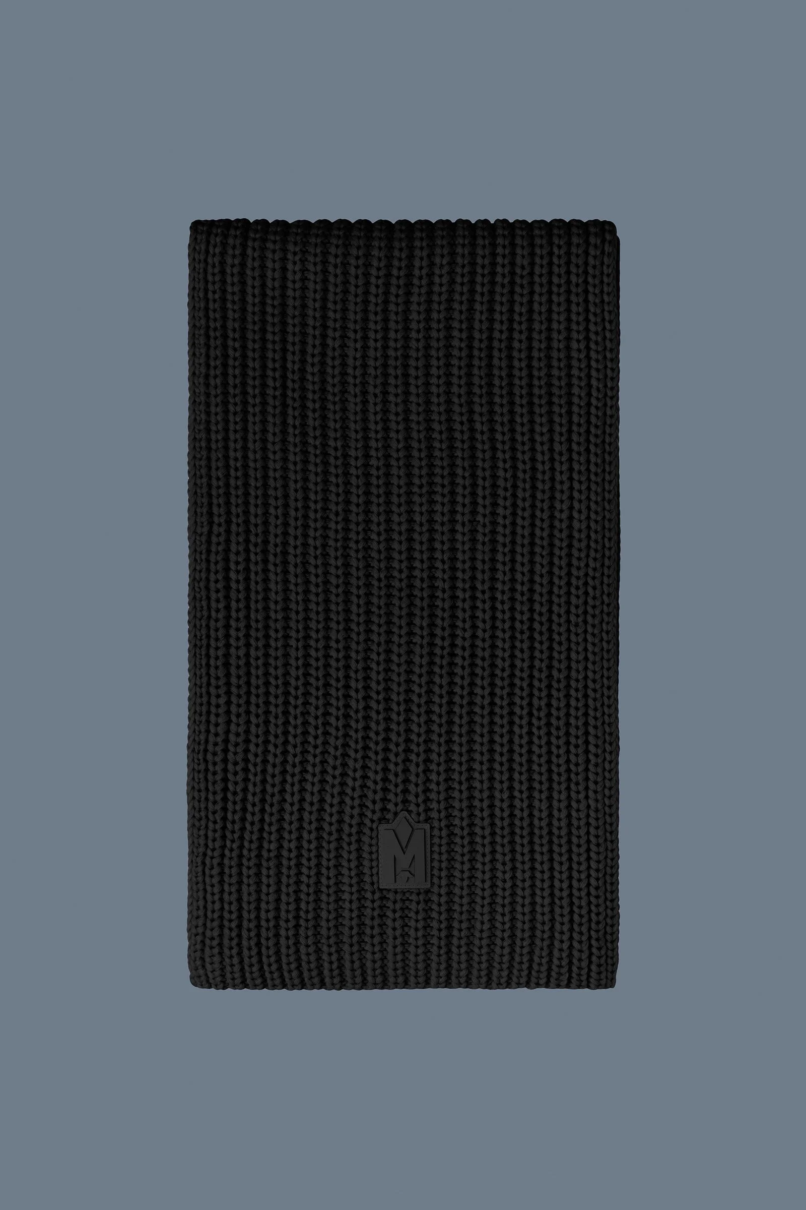 NELL Rectangular merino wool scarf - 1