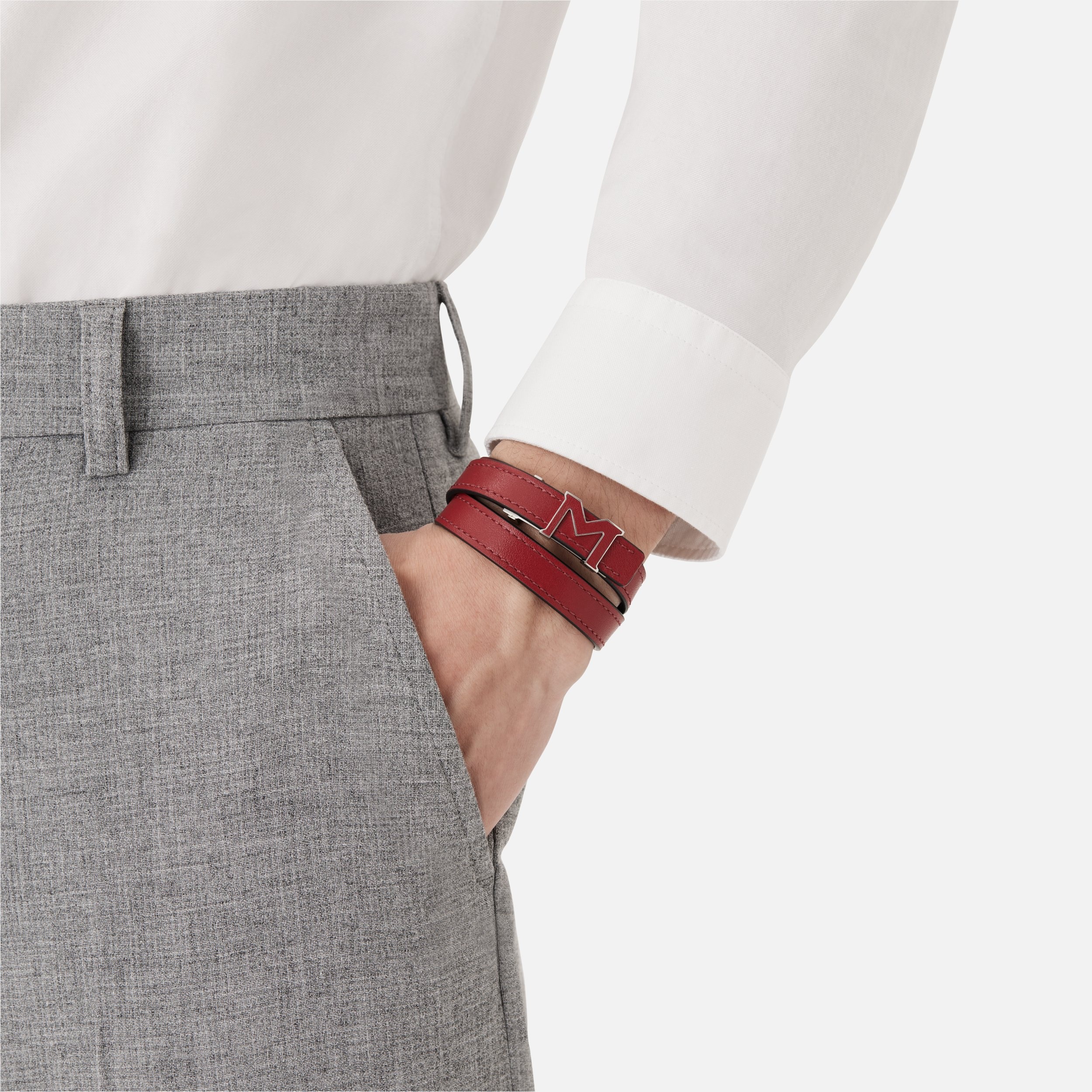 Bracelet Montblanc M Logo red - 2