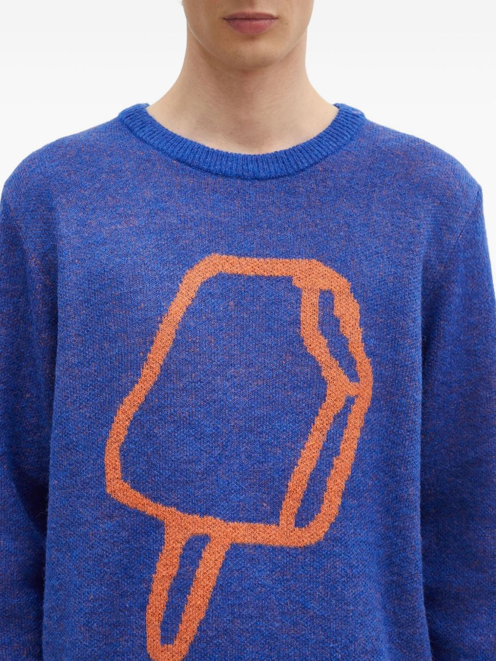 ice cream motif sweater - 4