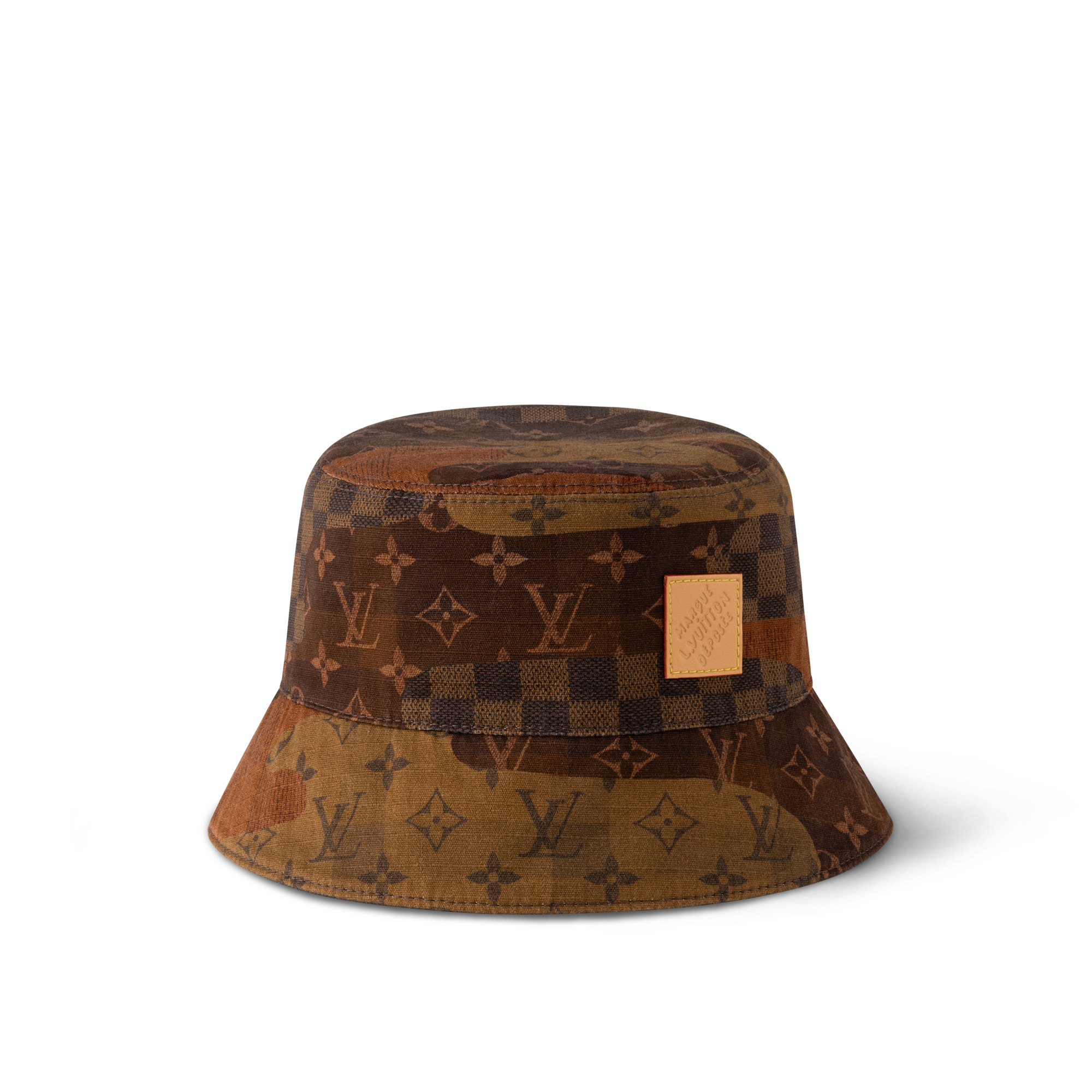 Monogram Landscape Reversible Bucket Hat - 1