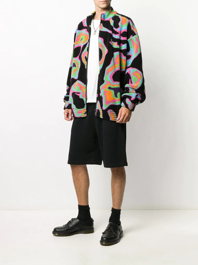 Marcelo Burlon County Of Milan printed Illustrated track shorts outlook