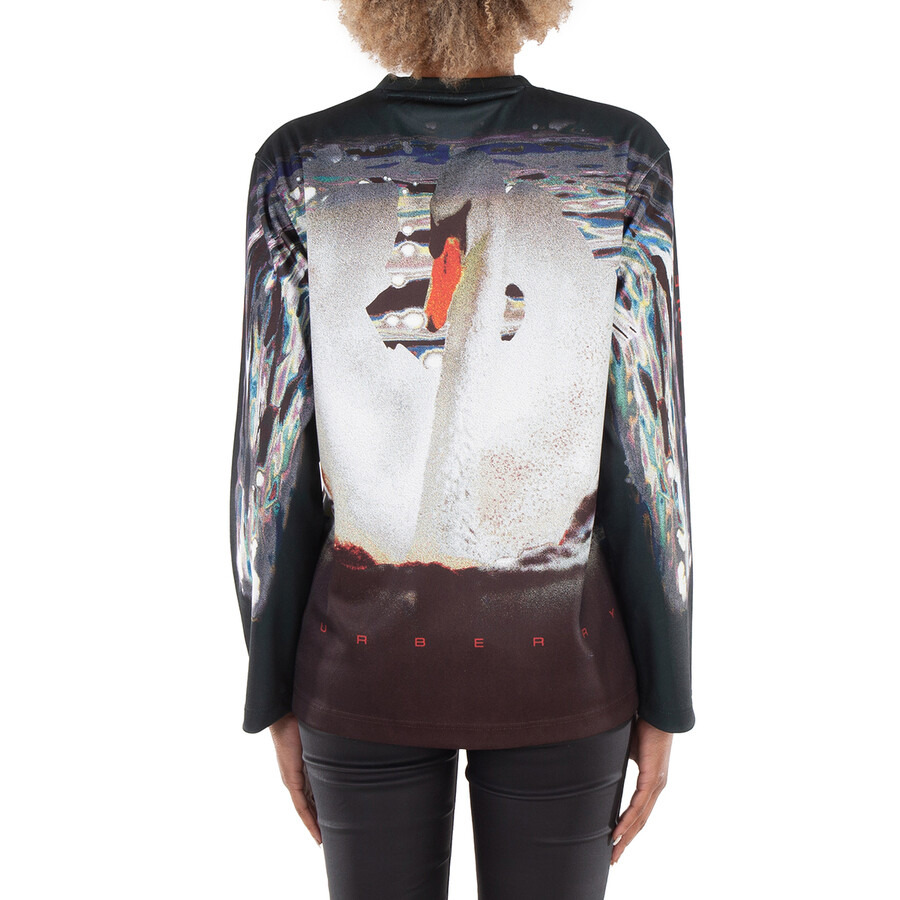 Burberry Graphic-Print Long-Sleeve T-Shirt - 5