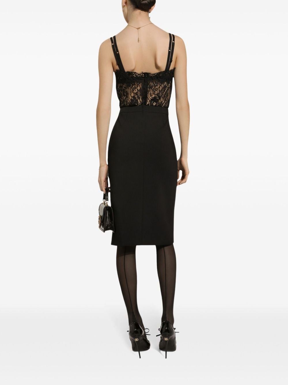 lace square-neck camisole - 4