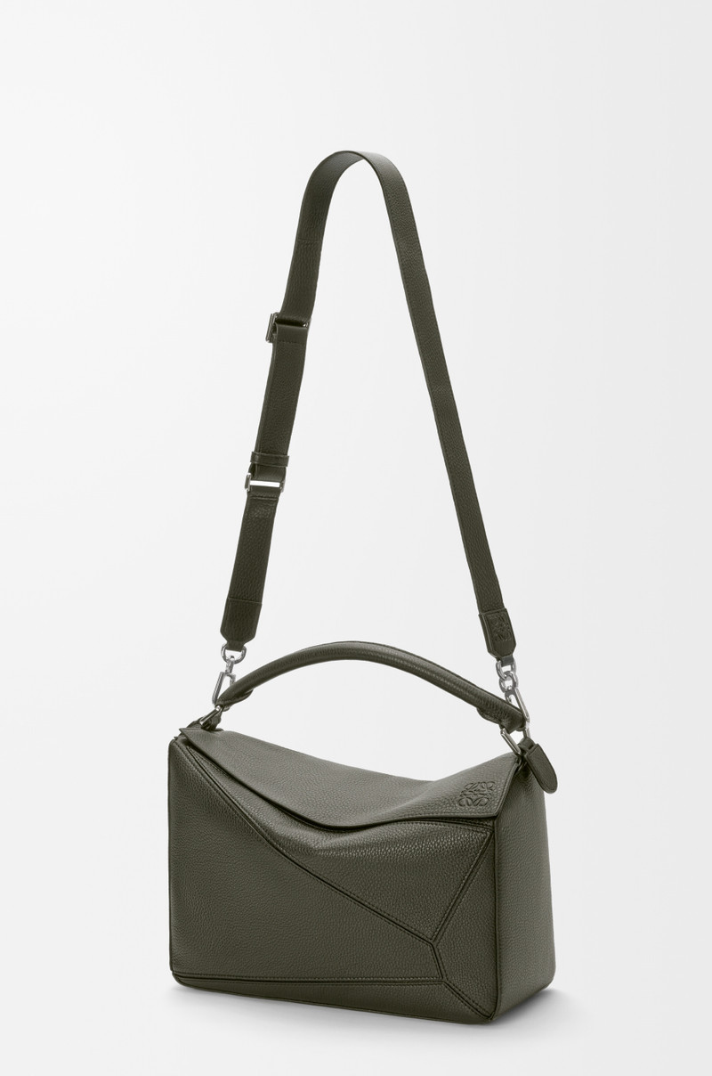 Large Puzzle bag in supple grained calfskin 8