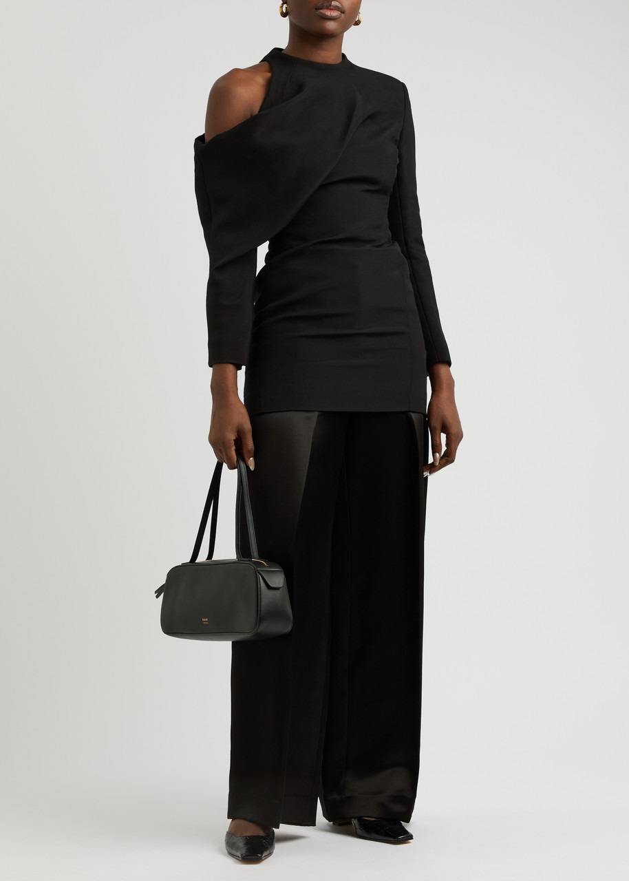 Khaite Tristan Off-the-shoulder Woven top - 4