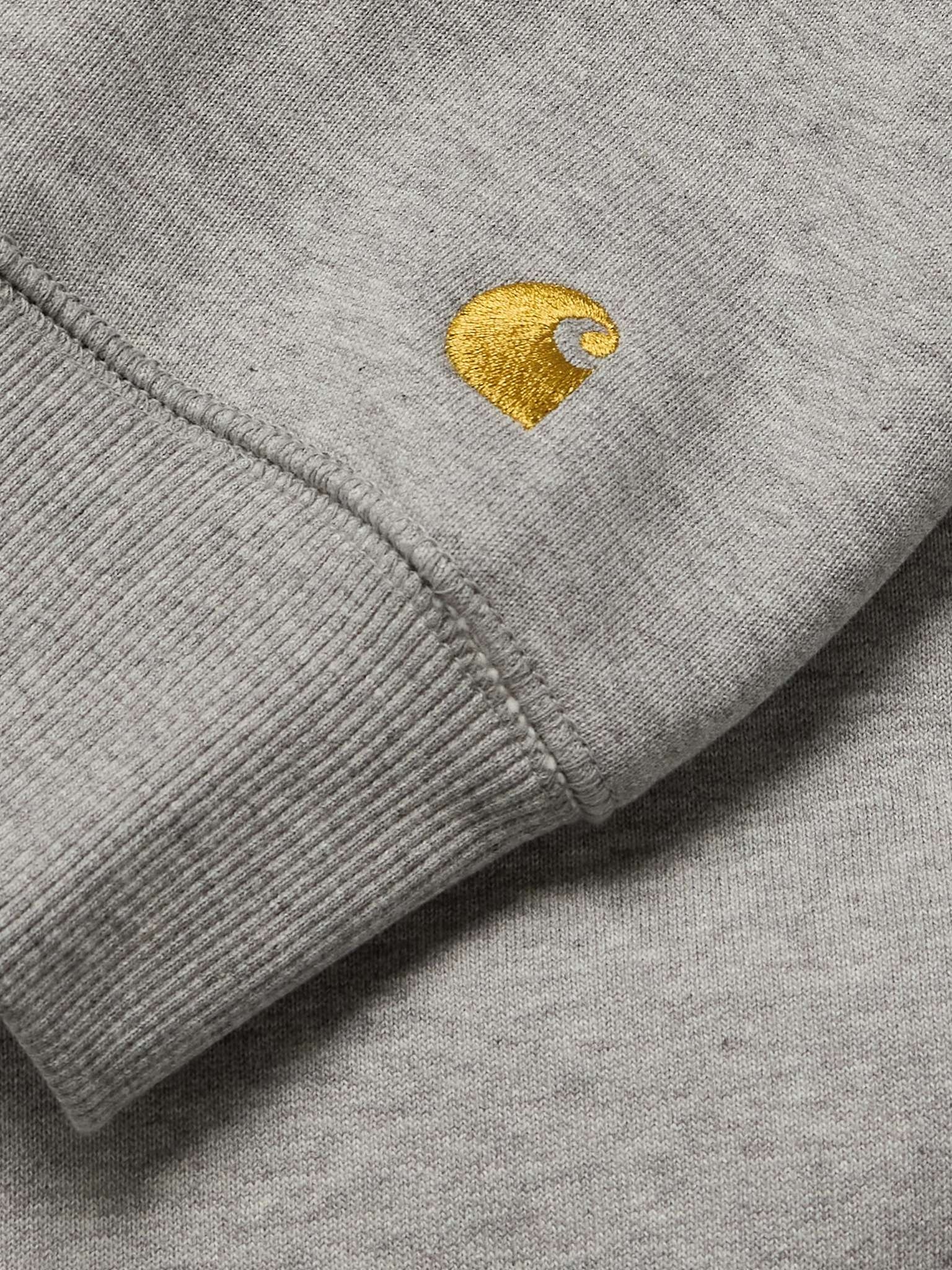 Chase Logo-Embroidered Cotton-Blend Jersey Sweatshirt - 4