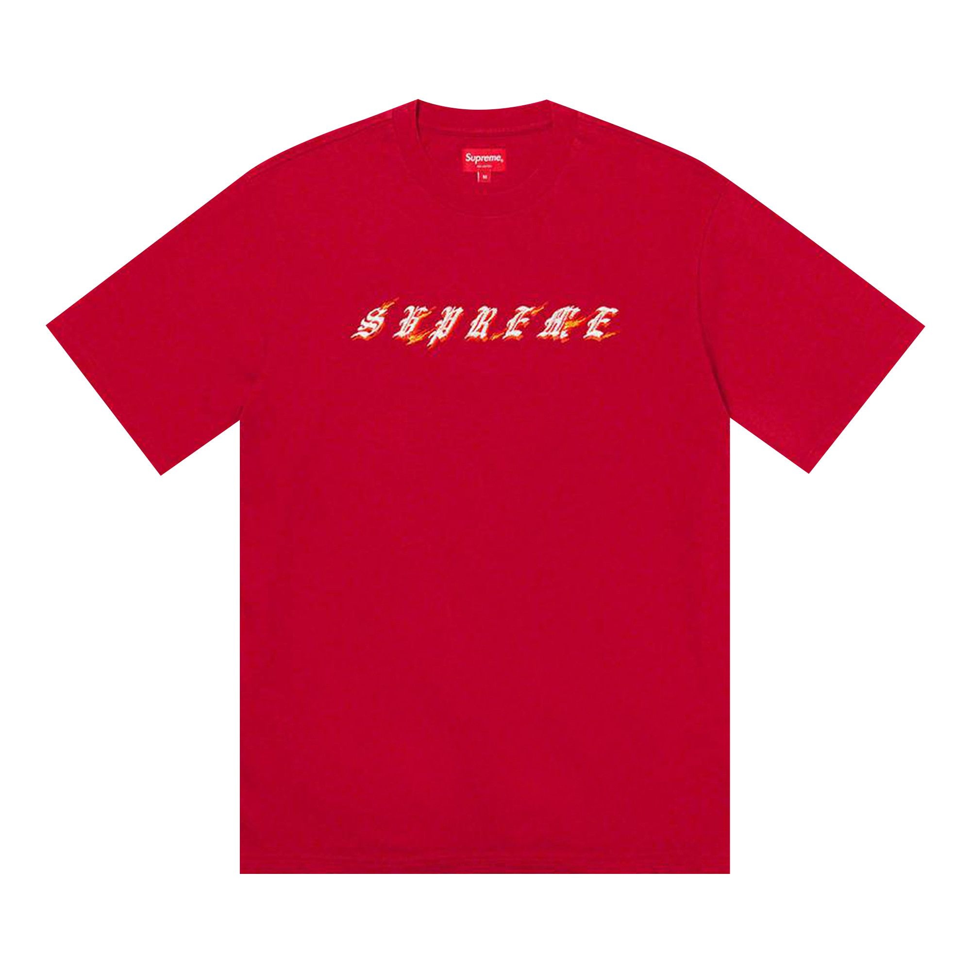 Supreme Flames Short-Sleeve Top 'Red' - 1