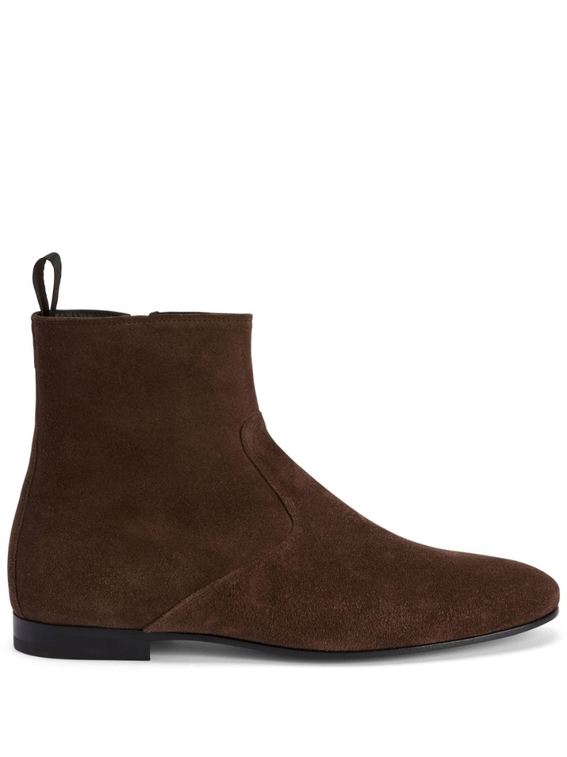 chelsea suede boots - 1