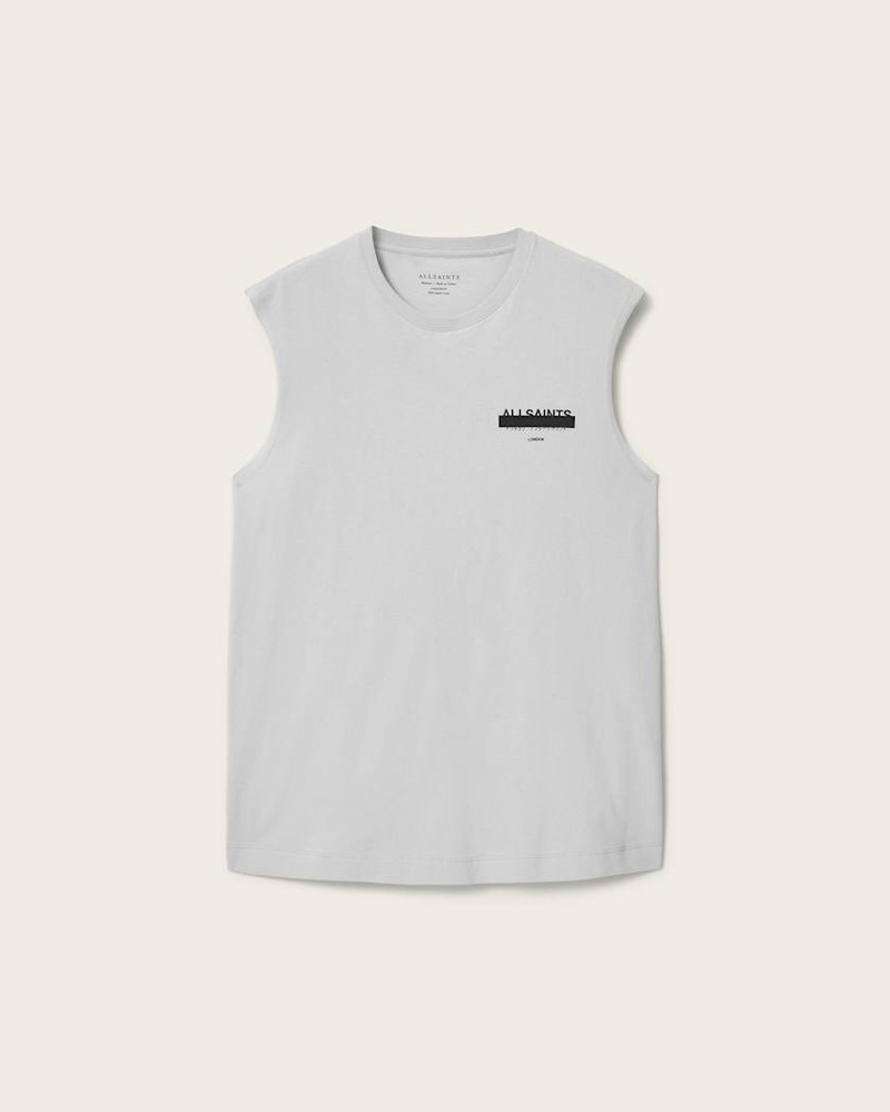 REDACT OVERSIZED SLEEVELESS T-SHIRT 1