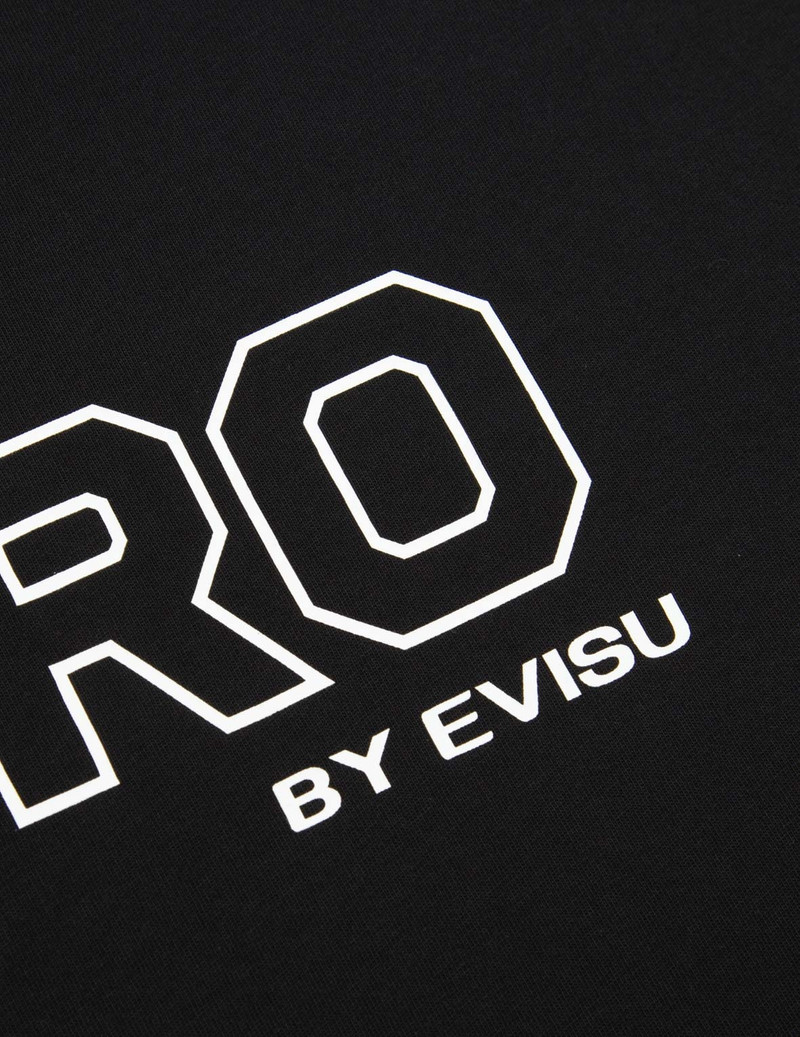 Graffiti Effect Logo and Slogan Print T-shirt 10