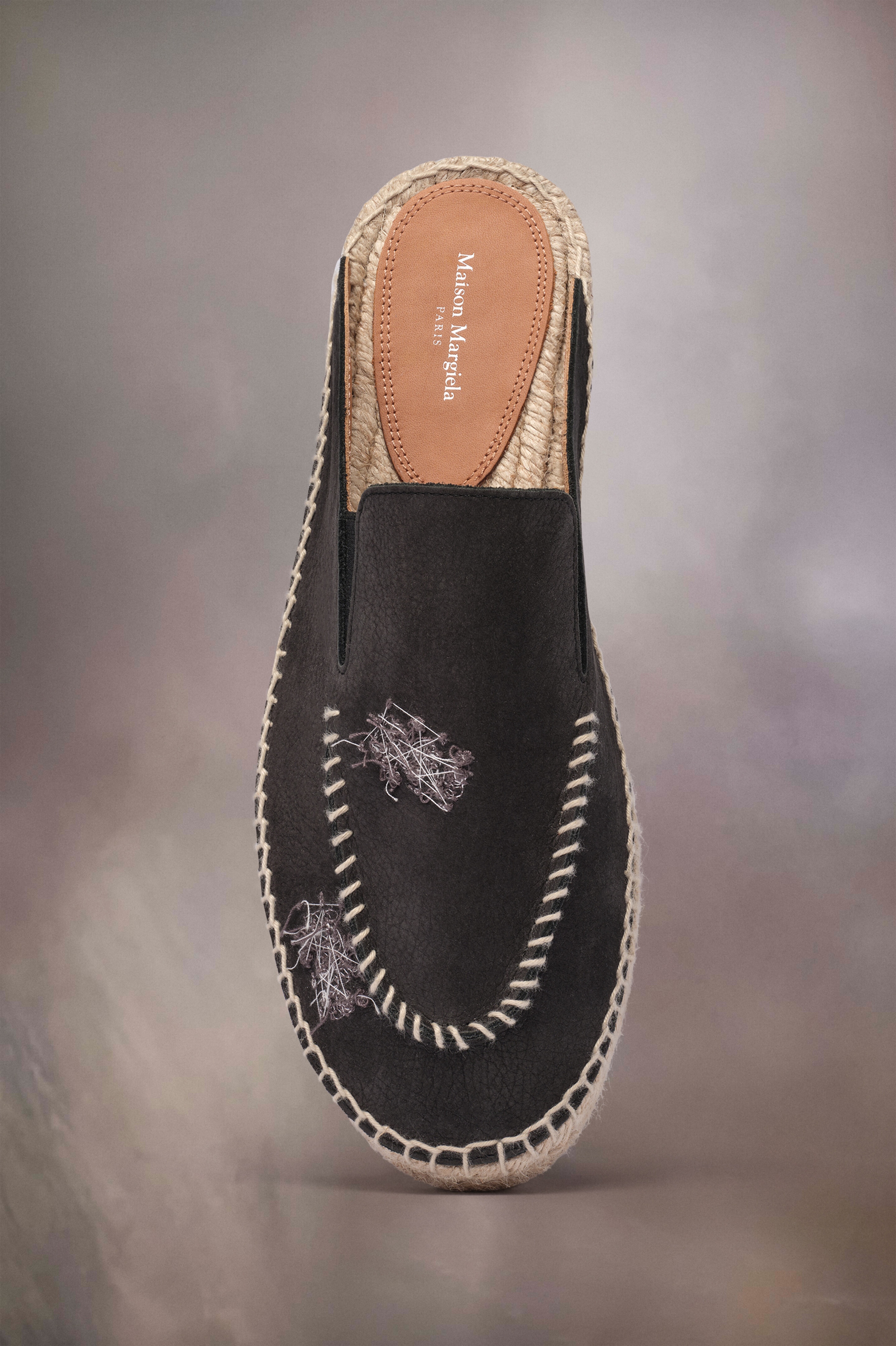 Embroidered espadrille mules - 2