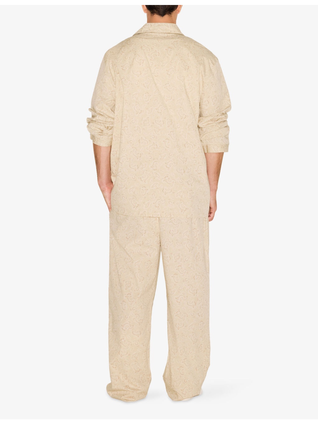 Cotton Poplin Paisley-Print Stretch-Cotton Pyjamas - 4