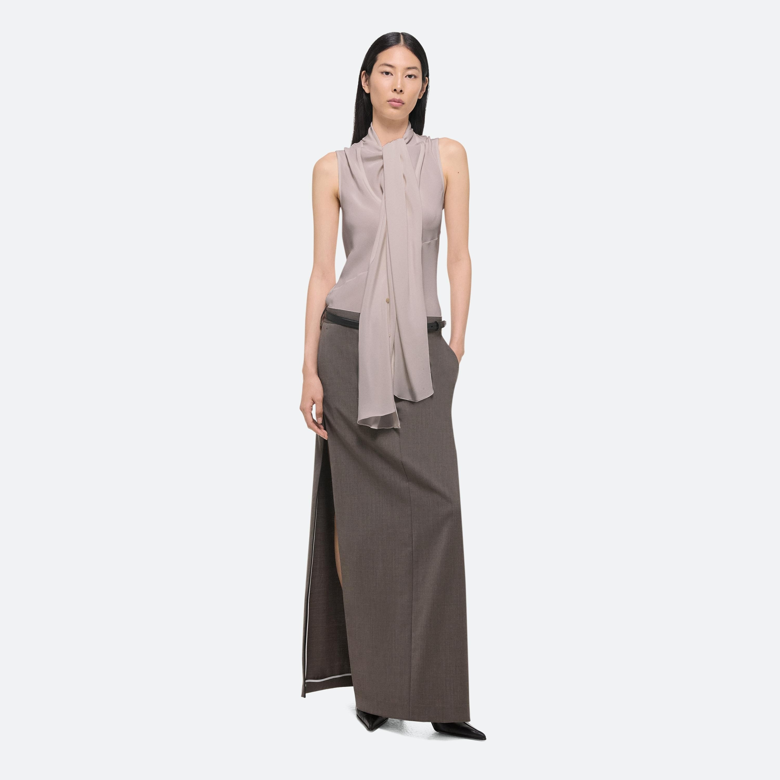 SCARF BLOUSE - 9