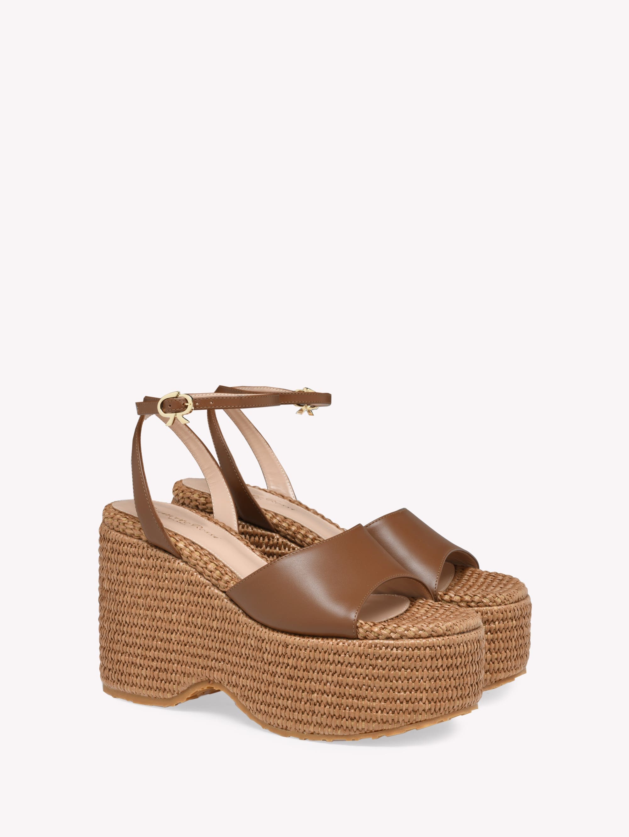 Gianvito Rossi Thalia Sandal in Brown Leather at Nordstrom - 2