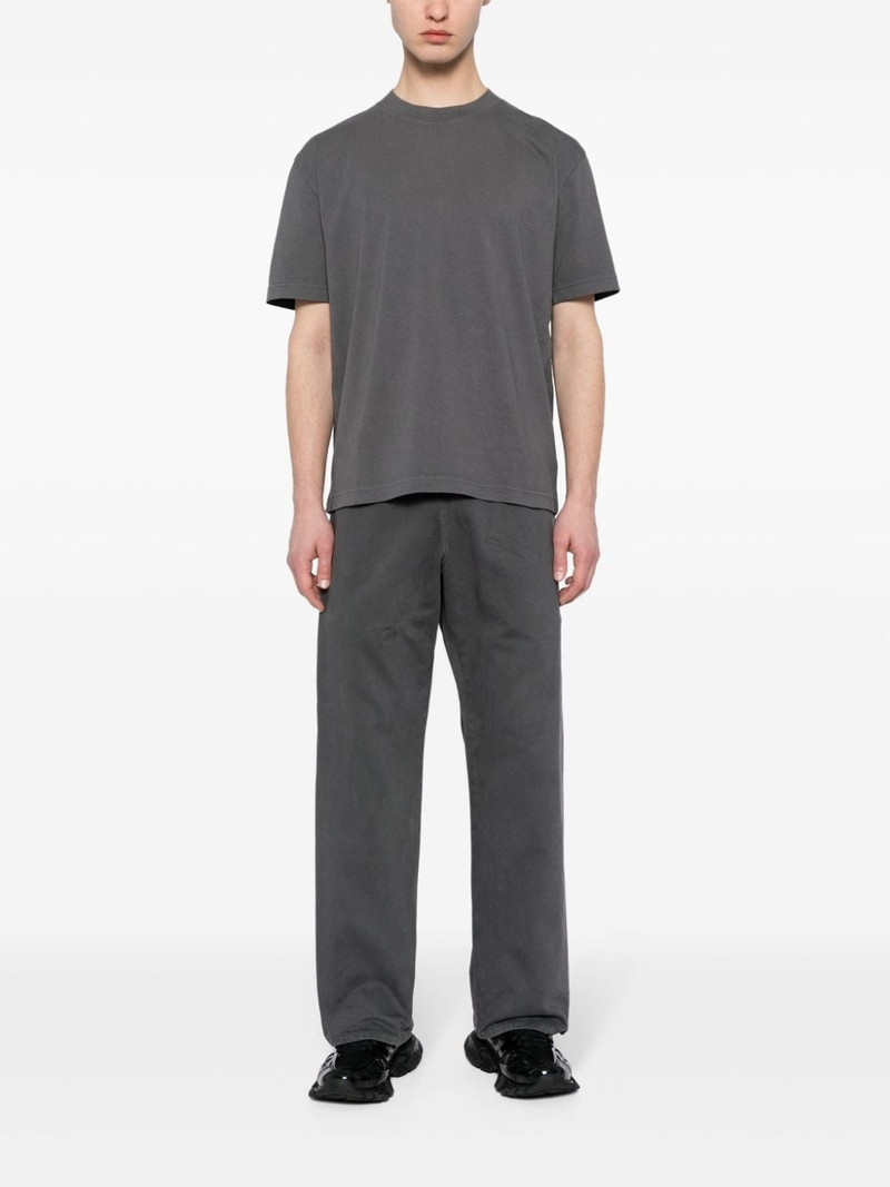 YEEZY crew-neck cotton T-shirt outlook