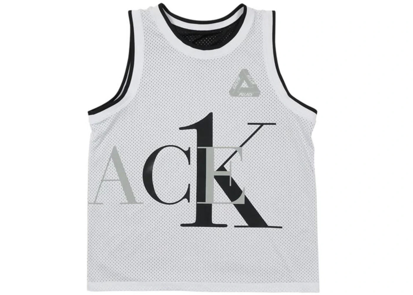 Palace CK1 Reversible Basketball Vest Black/White - 3