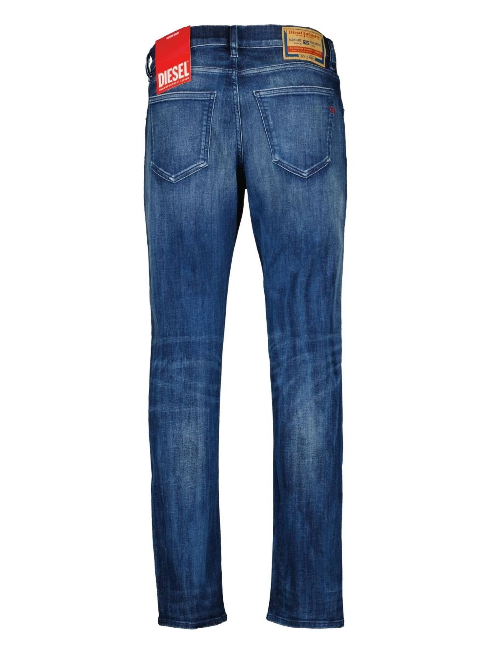 2019 D-Strukt distressed-details jeans - 2