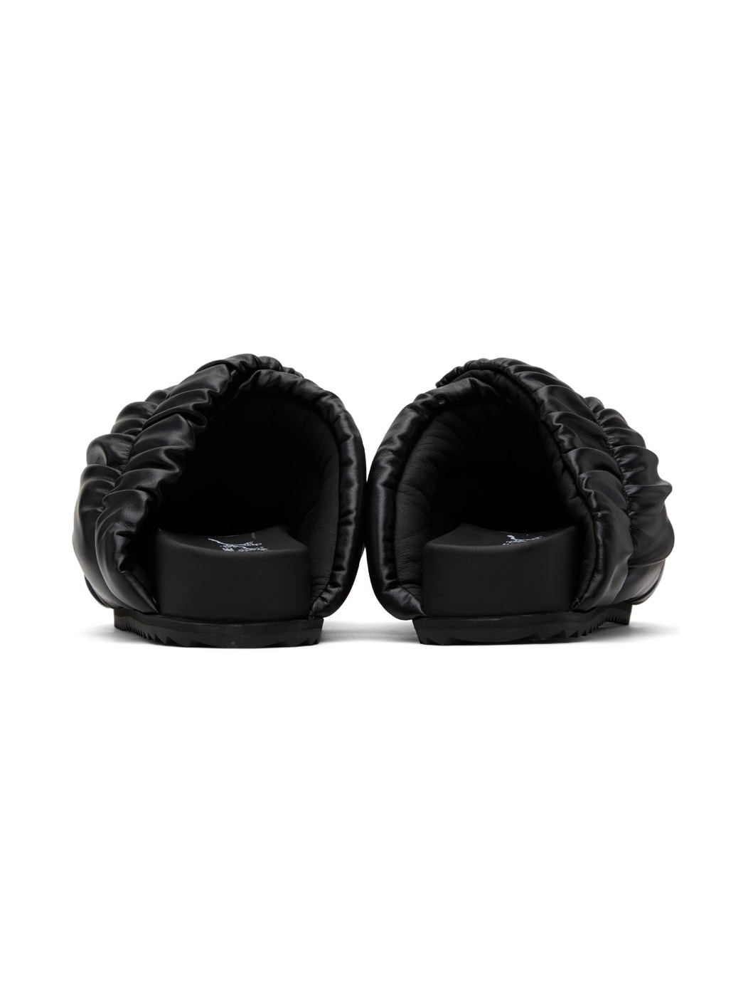 Black Tent Mules - 2