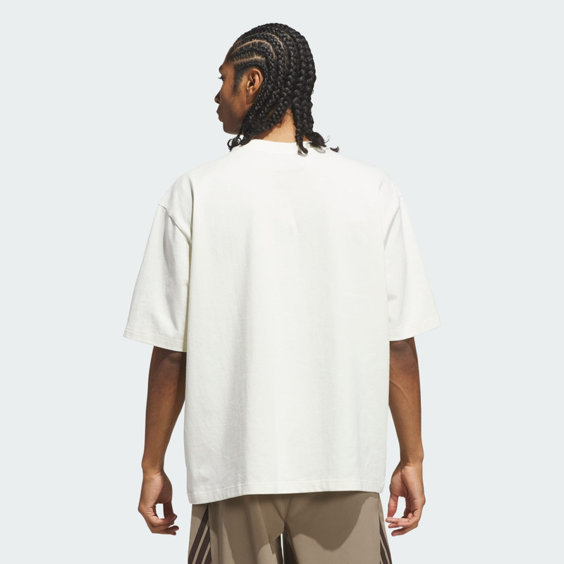 adidas BASKETBALL SINGLE JERSEY TEE 3